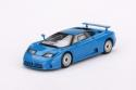 TSM 1:43-Scale Bugatti EB110 GT | Blu Bugatti | TSM430674 | w/Display Case